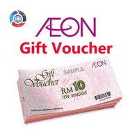 AEON VOUCHER RM10 exp: 2027, Aeon RM 10 Gift Voucher Aeon Jusco Voucher RM10