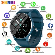 ▲ 【Malaysia Stock】SKMEI Smart Watch Waterproof Fitness Tracker Full Touch Screen Heart Rate Multifunctional Sport Running Watch Jam Telefon Blood Pressure Monitor Bluetooth For Android iOS