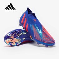 ใหม่ล่าสุด สตั๊ด Adidas Predator Edge+ FG รองเท้าฟุตบอล ตัวท็อปไร้เชือก