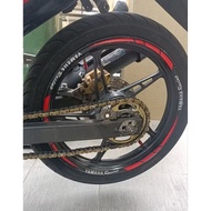 STICKER RIM YAMAHA HONDA 17inci UNIVERSAL