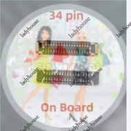 2-10Pcs 34Pin LCD Display Screen Connector MainBoard FPC For VIVO V15 Z5X S1 Plug On Board 34Pin LCD