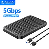 Hộp Đựng Ổ Cứng 2.5 inch ORICO 2520U3 [ ĐEN ] HDD BOX SATA 3 USB 3.0 - Hàng Chính Hãng Phân Phối
