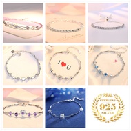 20 styles bracelet for women / bangle silver 925 original /Women's korean fashion bracelet silver / silver bracelet&amp;charms / bangles bracelets