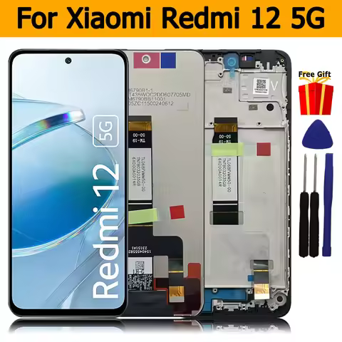 6.79'' for Xiaomi Redmi 12 LCD 23053RN02A Display Touch Screen Digitizer Assembly for Xiaomi Redmi 1