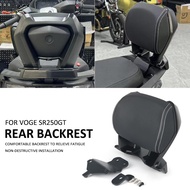 ♝FOR VOGE SR250GT SR250 SR 250 GT 250GT Motorcycle Black Rear Passenger Seat Tailstock Backrest%GT]