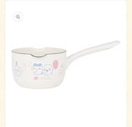 現貨 Chiikawa nagano market 兔兔 自嘲熊 jokebear 代購 牛奶鍋 煲 pan 廚具 琺瑯煲 琺瑯杯 兩耳煲  Chikawa Saucepan
