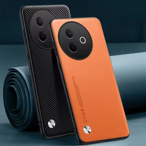 Luxury PU Leather Case For Vivo Y39 5G Back Cover Matte Silicone Shockproof Full Protection Phone Ca