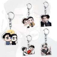 Define the Relationship Keychain Define Relationships Manhwa BL Mica Acrylic Printed Chibi Decorativ