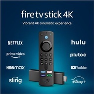 (USA Spec!) Amazon Fire TV Stick 4K (3rd Gen, 2021 release) streaming device with Alexa Voice Remote (includes TV controls, 3rd Gen) 亞馬遜超高清串流媒體播放器 / 電視機棒，Dolby Atmos，100% Brand New水貨!
