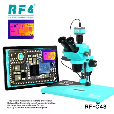 RF-C43 Independent Thermal Imaging Quick Touch Design Directly Connected To The Monitor It Can Conne
