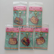 Urgent From Japan kitty keychain tanning hello