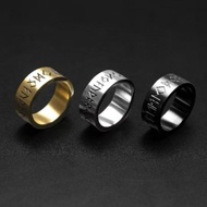 4s Grosir Solo || TERLARIS CINCIN TITANIUM MOTIF VIKING OF VALHALLA EDISI VARIASI WARNA KUALITAS PRE