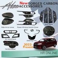 Perodua Alza 2024 latest 🔥 FORGED CARBON accessories kereta Alza 2023 Carbon Forge interior door pan