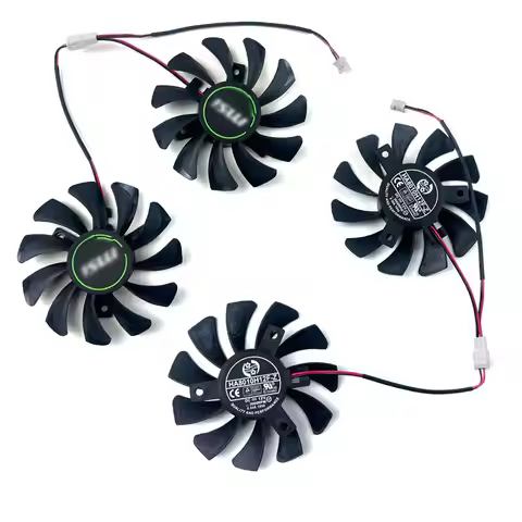 NEW Cooling Fan For MSI GTX 1650 SUPER VENTUS XS Graphics Card Fans 75MM 2pin HA8010H12F-Z