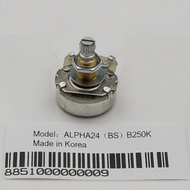Alpha copper Big potentiometer For Electric Guitar volume controls tone controls A250K B250K A500K B