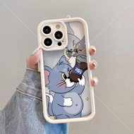 casing Infinix Hot 50 Pro Hot 50 Pro Plus Note 40S Smart 9 HD Tom drinks Coke with a phone case