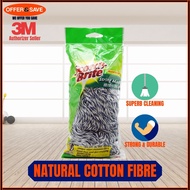 3M Scotch-Brite™ String Mop Refill Cotton Strip White/Blue