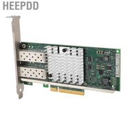 HEEPDD 10Gb SFP+ PCIE Network Card  Converged Low Power X 8 Ethernet LAN Adapter for Server