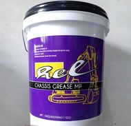 REL Pail UNGU CHASIS GREASE NLGI-1 MP 15Kg Grease/Gemuk REL /Pelumas Minyak Gemuk/Cerbi Chassis/Casi
