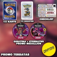 Promo Set Medallion kustom Kartu pokemon TCG Indonesia series kustom I