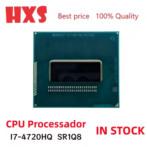 procesador i7 4th generación I7-4710HQ SR1PX I7-4722HQ SR1PY I7-4720HQ SR1Q8 cpu new stock
