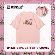 TrendSir 🌈พร้อมส่ง🌈เสื้อยืดตัวใหญ่ Pink Panther 7สี M-3XL