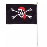 Pirate Flag. Pirate Theme Party Prop. Jolly Roger Flag.