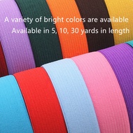 Elastic Band for Sewing 2cm Width High Elasticity Knit Sewing Elastic Bands for Waistbands Pants Clo