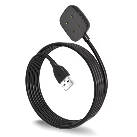 replacement charger for Fitbit Versa 3/4/Sense 1/2/Ace LTE USB smart watch charging cable