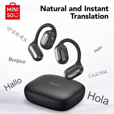 Translator Earphone MINISO MS162 Face-to-Face Translation Bluetooth Earphones Wireless Headphones Of