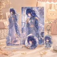 Oshi no Ko Anime KeyChain ‌Akane Kurokawa Men Key Chain for Women Cartoon cosplay Standing Cute Acry