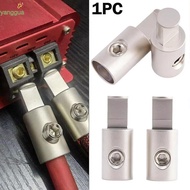 YANGGUA Car Speaker Wire Terminal, Silver Pure Copper Car Audio Connector,  1/0 Gauge To 0 Gauge Wir