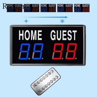 Ronyme Electronic Scoreboard Score Counter Basketball Scoreboard Scoring Digital Scoreboard for Home