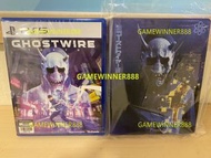《居家抗疫必備》全新 PS5遊戲 鬼線 東京 Ghostwire Tokyo / Ghost wire Tokyo 港版中英日文版 鐵盒特典版