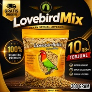 SEMPATI Vitamix Lovebird Phoenix New Pakan Burung Love Bird Biji Millet Milet Putih Campur Makanan H