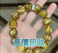 鈦晶手串 金髮晶，水晶首飾，彼岸花超七，黑加侖超七，施華洛世奇天鵝水晶擺飾，超7水晶 金草莓水晶 碧璽水晶 舒俱來水晶 寶石 水晶手串 黑金超七水晶首飾，水晶手串，Baccarat巴卡拉，Laliqu
