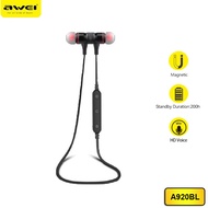 # Awei A920BL Sports Bluetooth Earphone With 6 Hours Playtime, Noise Cancellation Waterproof Hand Free Earbuds
