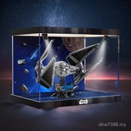 Series Suitable for High Acrylic ucs Storage Box Model Star Wars Interceptor Building Blocks 75382ti