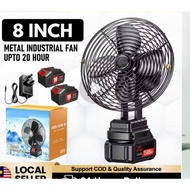 AGLITOR 2988VF KIPAS CAMPING MINI BATERI TAHAN LAMA 8 INCH PORTABLE CAMPING FAN 3000AMH