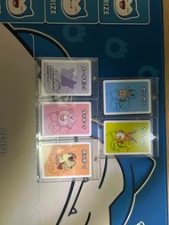Pokemon卡（鬼牌遊戲）傑尼龜/雷丘/百變怪/吉利蛋/波波/可達鴨