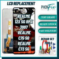 PhonFix LCD Replacement for REALME 12X 5G RMX 3997 / REALME C75 5G / REALME C73 5G – Compatible Non-