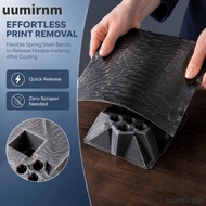UUMIR PEH Build Plate, Double Sided Smooth Surface Flexible Build Plate, Flexible Flexible Material 