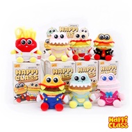 Happiclass Hamburger-Kun Plushie Pendant Blind Box Cute Burger Figure Toy