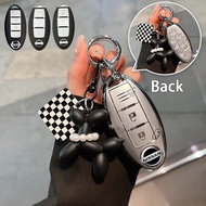 Nissan Key Cover Nissan Keychain ALMERA LEAF 370Z GTR LIVINA KICKS E POWER TERRA PATROL NAVARAL fron