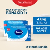 Bonakid Stage 3 Milk Supplement for Children 1 to 3 Years Old 2.4kg - Pack of 2