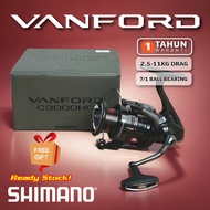 SHIMANO VANFORD FA 2024 SPINNING Spinning Reel Mesin Pancing Malaysia Ready Stock Air Masin