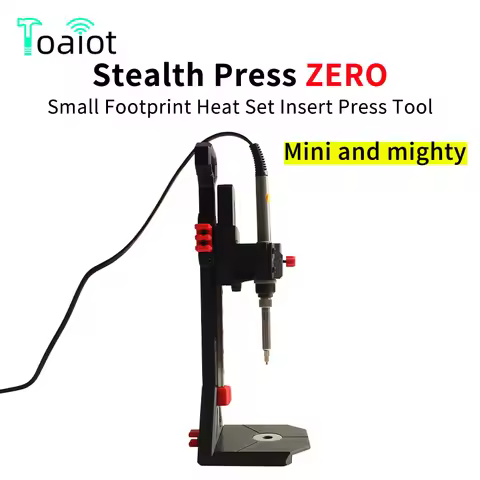 Heat Set Insert Press Tool Stealth Press ZERO Kit Soldering Iron Tip Thread Insert Nut Embedded Kit 