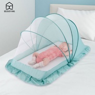 HS มุ้งกันยุงเด็กทารกครอบคลุมสามารถพับได้โดยไม่ต้องติดตั้งต่อต้านมุ้งกันยุงบนเตียงทารกแรกเกิด