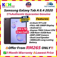(☎️CAN CALL)Samsung Galaxy Tab A 8.4 LTE(2020)Gaming Android Tablet Murah Kanak2 Kids Tablets Tab Pad Streaming Netflix