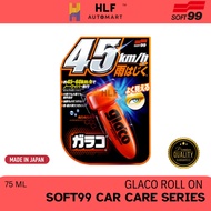 SOFT99 Glaco Roll On Hydrophobic Glass Coating (75 ml) | Rain Water Repellent